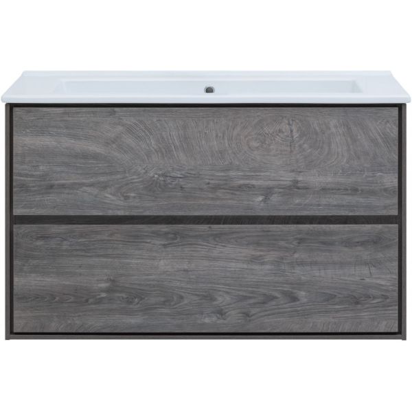 Тумба под раковину Aquanet Милан 339972 105 см дуб рошелье