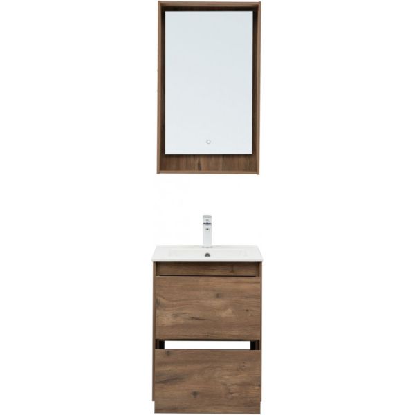 Тумба под раковину Aquanet Милан 336376 50 см дуб рустикальный