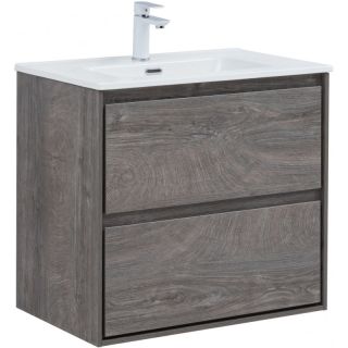 Тумба под раковину Aquanet Милан 336373 70 см дуб рошелье