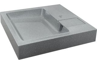 Раковина над стиральной машиной Stella Polar Солярис SP-00001679 60см серый