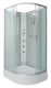 Душевая кабина Niagara NG-33294-14LBKG с гидромассажем 120x90см серебро/матовое