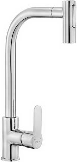 Смеситель для кухни E.C.A. Nita 102118127EX хром