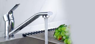 Смеситель для раковины Rossinka RS29-22 Хром