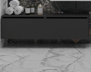 Ящик под столешницу Armadi Art Flat 140см антрацит матовый 897-140-A mat