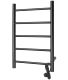 Полотенцесушитель электрический Domoterm Аврора DMT 109-5 50x71 EK R чёрный