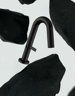 Cмеситель для раковины Knotlor SS-30/BL, черный