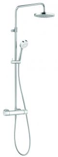 Душевая стойка Kludi Logo Dual shower system с термостатом хром 6809505-00