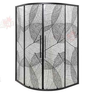 Душевой уголок AvaCan HB 90x90 см чёрный