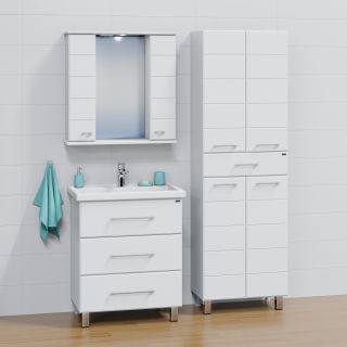 Напольная тумба под раковину Санта Омега 207039 70 см белый