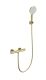 Смеситель для душа Wonzon & Woghand INN 3 WW-B2065-A-BG с термостатом брашированное золото