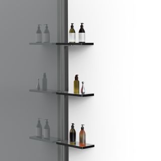 Душевая перегородка Vincea Walk-In VSW-1WSL120CGGM, 1200*2000, вороненая сталь, стекло тонированное