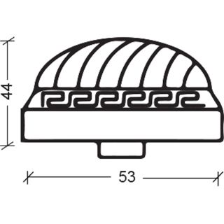 Декоративная ручка для мебели Armadi Art Satine хром 822-Cr