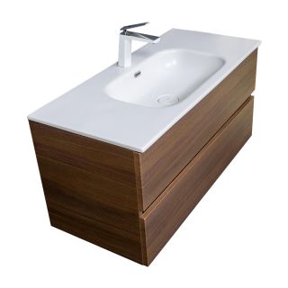 Тумба под раковину Armadi Art Vallessi 120см дуб тёмный 837-120-D