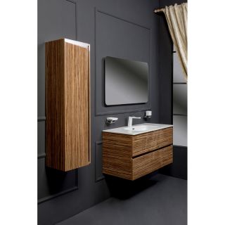 Тумба под раковину Armadi Art Vallessi 80см зебрано 837-080-Z