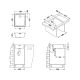 Кухонная мойка Alveus 1008992 Basic 10 Lei-60 38x44