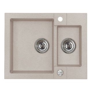 Кухонная мойка Alveus 1090957 Rock 80 Granital Terra-G22 59.5x47.5