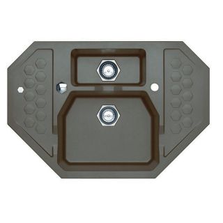 Кухонная мойка Alveus 1108257 Sensual 60 Granital+ Chocolate-G03M 90x61