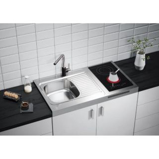 Смеситель для кухни Alveus Selma 1129043 черный