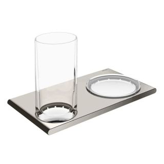 Держатель стакана и мыльницы Keuco Edition 400 11556059000 никель шлифованный