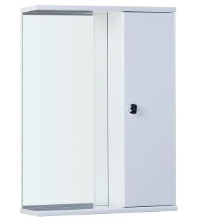 Шкаф-зеркало Onika Ника 205213 52см белый