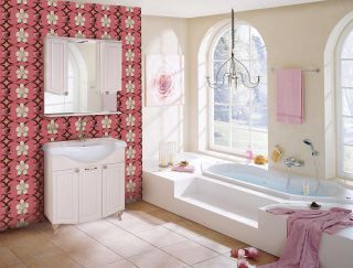 Шкаф-зеркало с подсветкой Onika Арно-Классик 208085 80см белое дерево