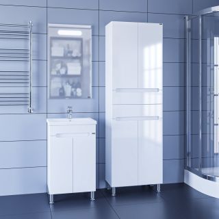 Тумба под раковину СанТа Лондон 224014 50см белый