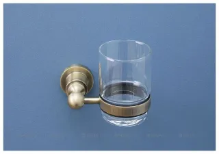 Стакан с держателем Aquanet 189265 бронза