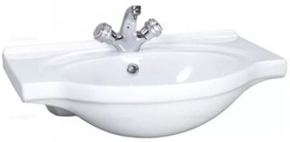 Мебельная раковина Santeri Сатурн 60 см белый