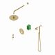 Душевой комплект Timo Saona SX-2369/17SM золото матовое
