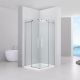 Душевой уголок Black & White Stellar Wind 2028014	80x140 см