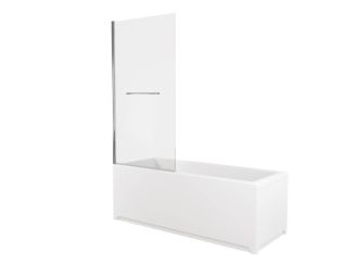 Шторка для ванны Allen Brau Priority 3.31023.00 хром