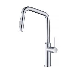 Смеситель для кухни Timo Saona с выдвижной лейкой хром 2386/00FL