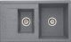 Мойка кухонная Акватон ДЕЛИЯ 87 серый