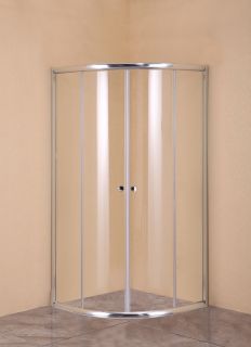 Душевой уголок Agger A01-090TCR/G без поддона 90х90, стекло прозрачное