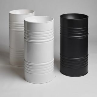 Раковина напольная Kerasan Artwork Barrel 4742K31 45см слив в пол чёрный матовый