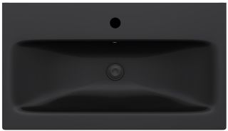 Мебельная раковина Am.Pm Gem 75см чёрный матовый M90WCC0752BM