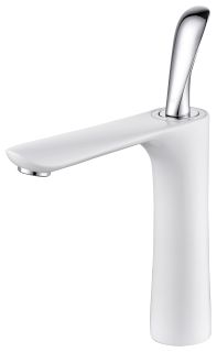 Смеситель для раковины DQ Venice Baciano белый/хром DA1032656