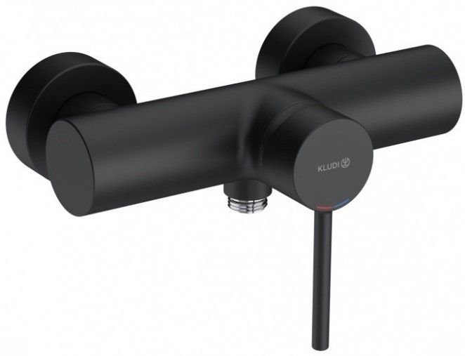 Смеситель для душа Kludi Bozz чёрный матовый 388313976