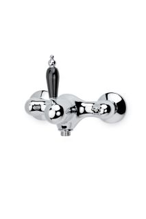 Смеситель для душа Boheme TRADIZIONALE CHROMO 264 с черной керамикой хром