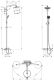 Душевая стойка Hansgrohe Croma 220 Showerpipe 27223000 с термостатом