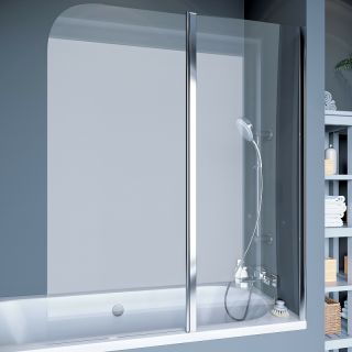 Шторка для ванны Koller Pool Waterfall Line QP95(right) chrome,grape