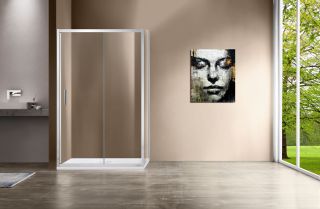 Душевой уголок Vincea Garda VSR-1G9015CL 150x90 см