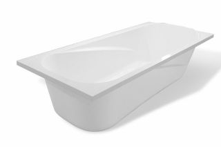 Ванна из литьевого мрамора Эстет Alfa 170А silk ФР-00014521 170x70см белый матовый