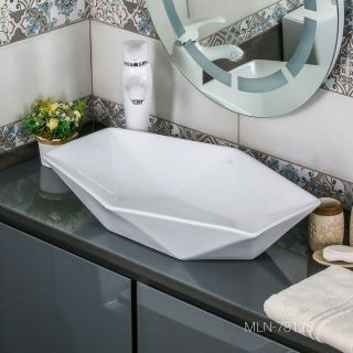 Накладная раковина Melana 78125-805 65см белый