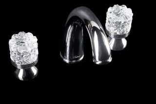 Смеситель для раковины Boheme Crystal хром 277-CRST