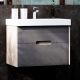 Тумба под раковину Акватон Оливия 70см грей/дуб ойстер 1A254301OLUG0