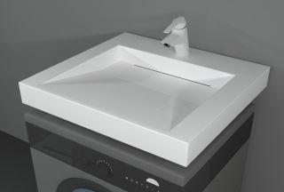 Раковина над стиральной машиной Stella Polar Берта 60см белый SP-00000238