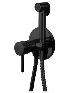 Remer X STYLE X65WNO Гигиенический душ со смесителем (черный матовый)