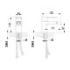 Смеситель для биде Lemark Plus Grace LM1508С