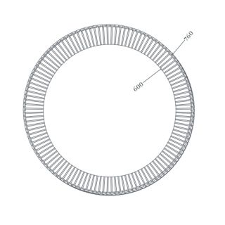 Зеркало Artceram Lord ACS018 05 в керамической раме с LED-подсветкой и сенсорным выключателем белое